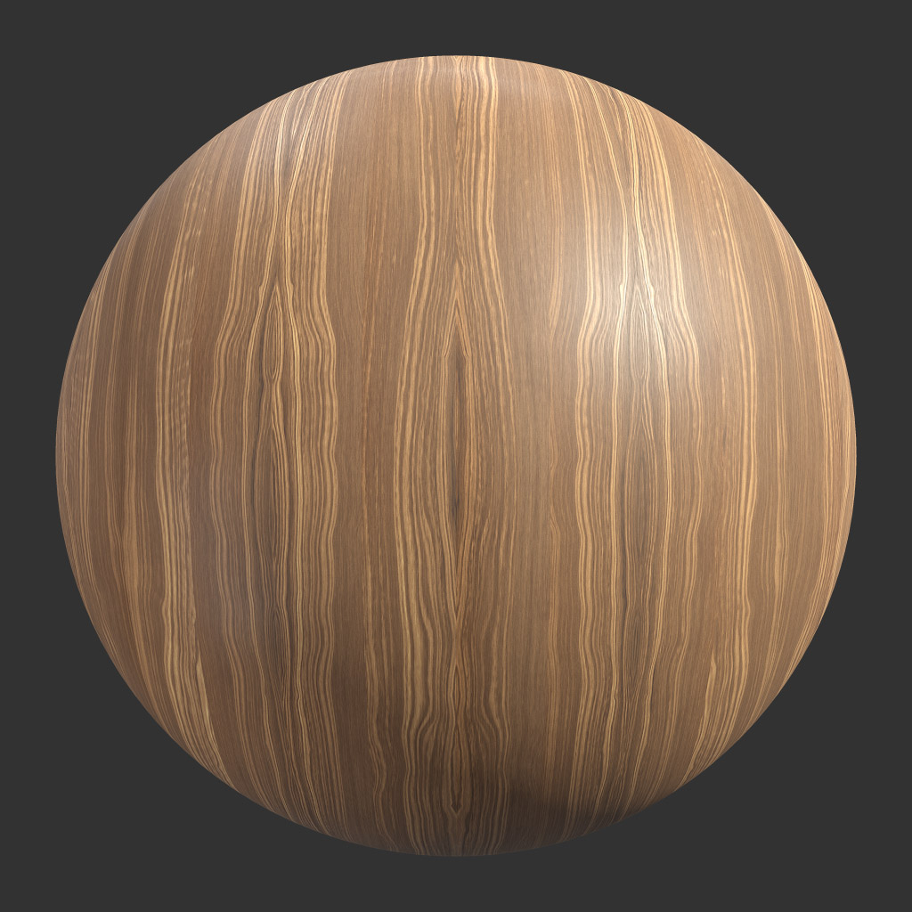 TEXTURES – WOOD – WoodFineVeneerWalnut004 - thumbnail 1