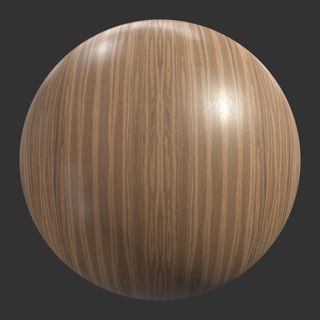 TEXTURES – WOOD – WoodFineVeneerWalnutLarge001 - thumbnail 1