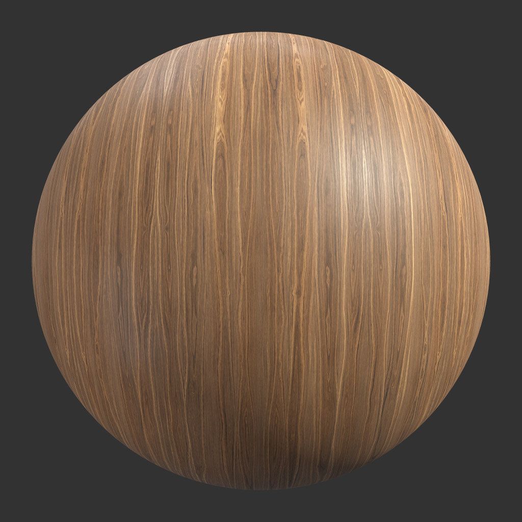 TEXTURES – WOOD – WoodFineVeneerWalnutLarge002 - thumbnail 1