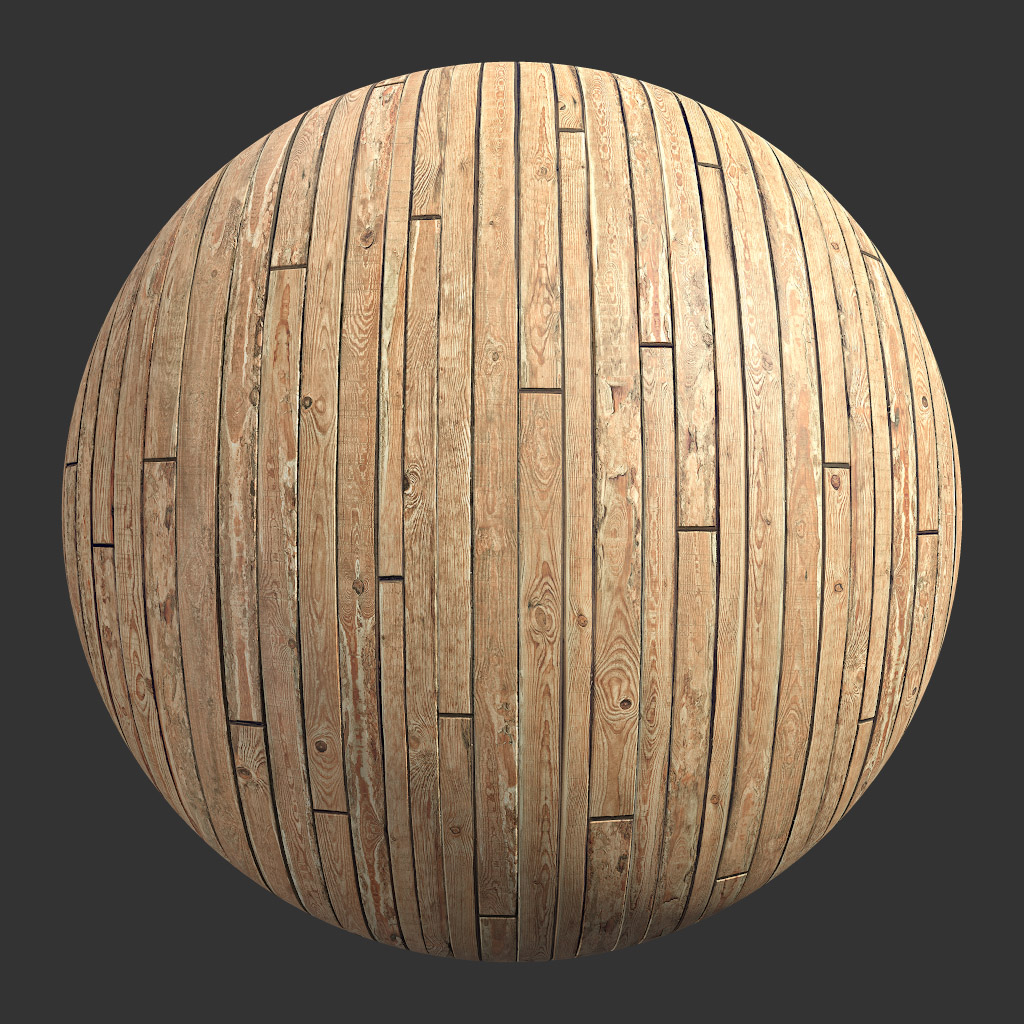 TEXTURES – WOOD – WoodFlooringWorn006 - thumbnail 1