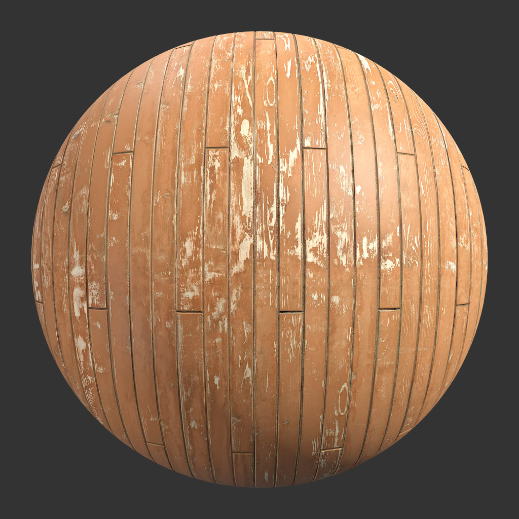 TEXTURES – WOOD – WoodFlooringWorn008 - thumbnail 1