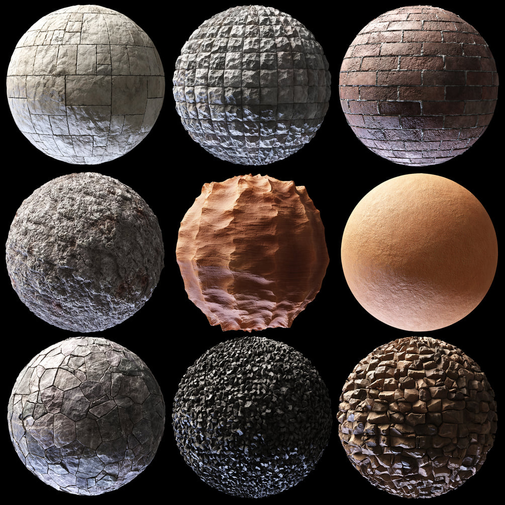 RANDOM MODELS – PBR TEXTURES – JULIO TEXTURE – PART 2 - thumbnail 5