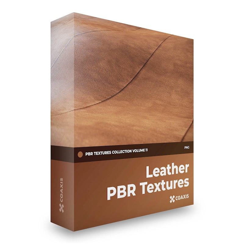 TEXTURES – CGAxis PBR Colection Vol 11 LEATHER - thumbnail 1