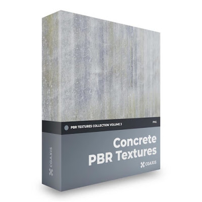 TEXTURES – CGAxis PBR Colection Vol 3 Concrete GRATIS - thumbnail 1