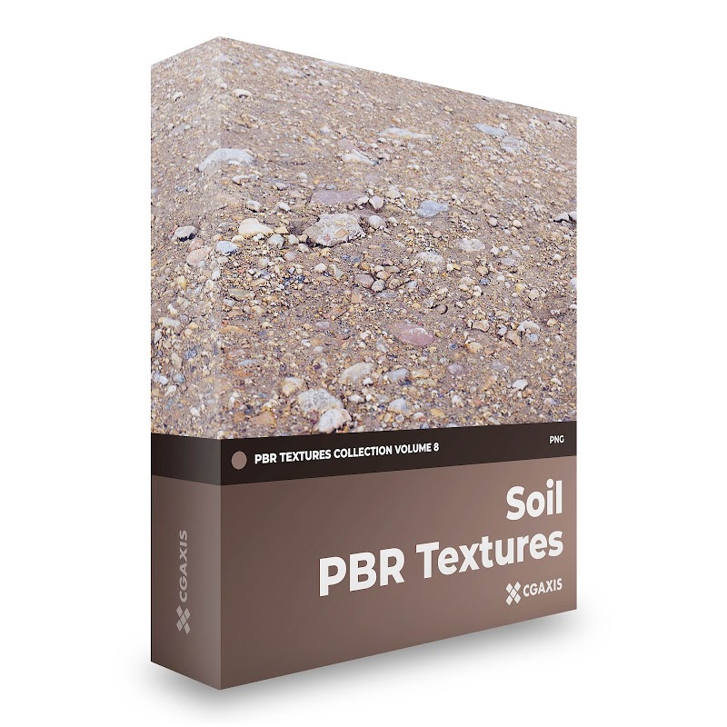 TEXTURES – CGAxis PBR Colection Vol 8 SOIL - thumbnail 1