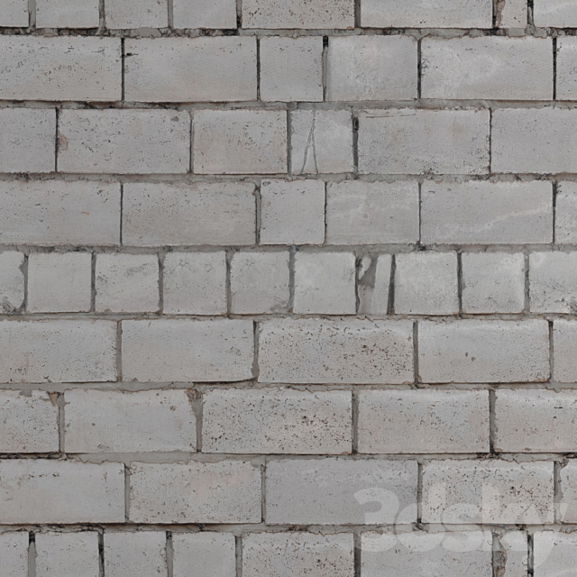 Ash block masonry Material 3ds Max - thumbnail 3