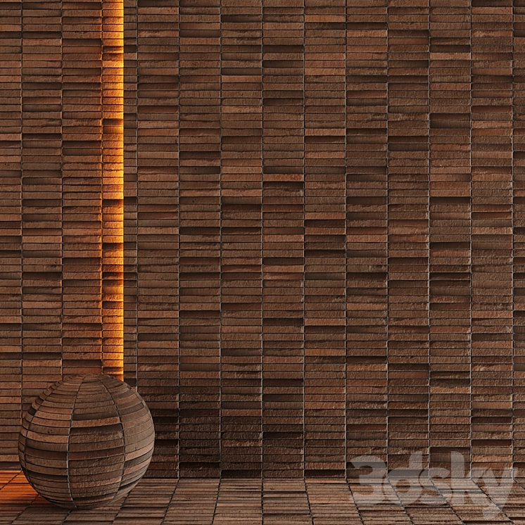 AY Brick 028 3DS Max Model - thumbnail 1