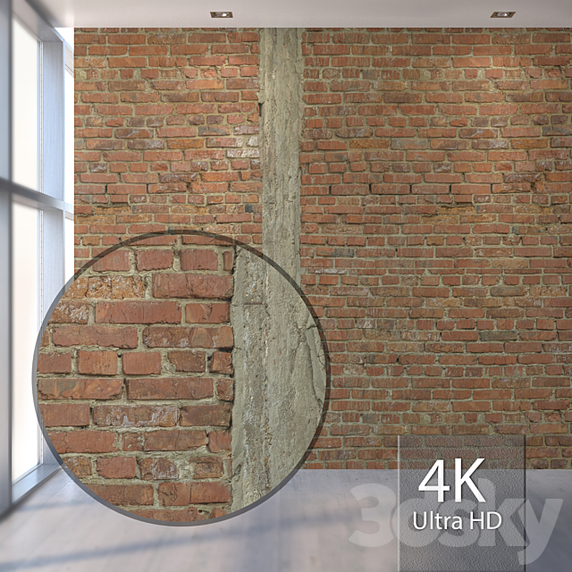 Brick 1032 3ds Max - thumbnail 1