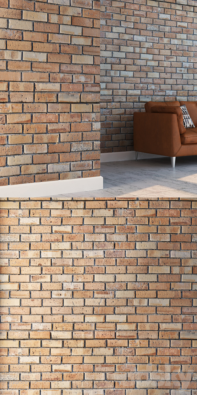 Brick 120 3ds Max - thumbnail 3