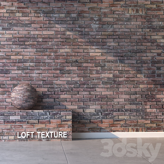 Brick 132 3DS Max Model - thumbnail 2