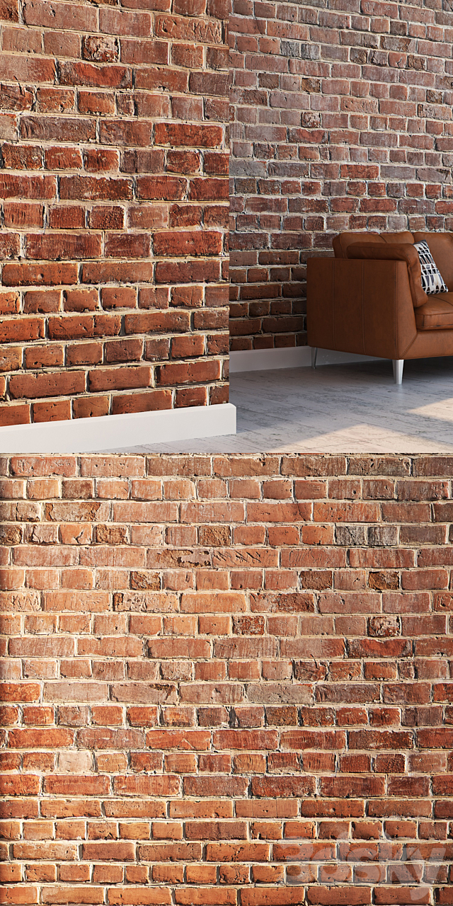 Brick 215 3DS Max Model - thumbnail 3