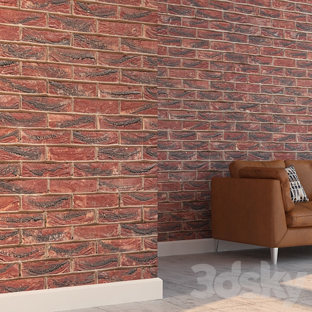 Brick 355 3ds Max - thumbnail 3