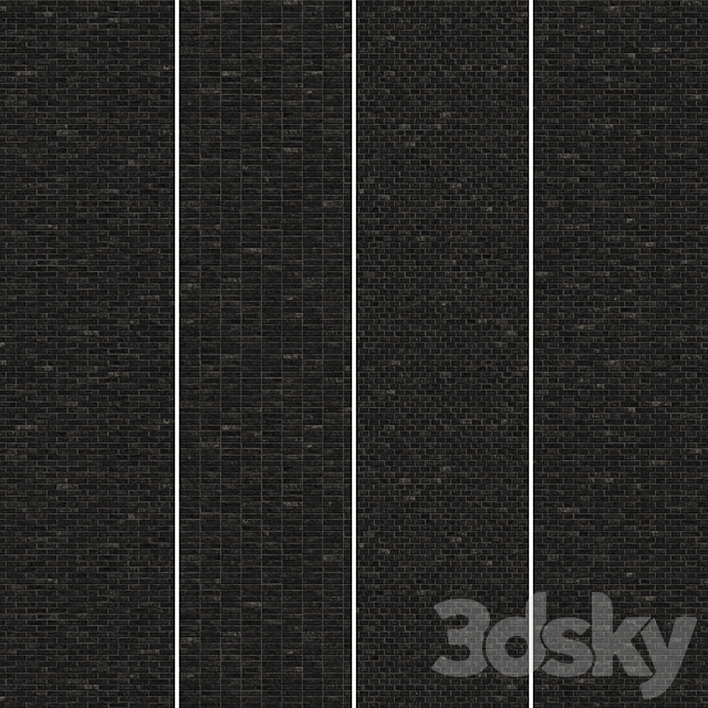 Brick Black 3DS Max Model - thumbnail 2