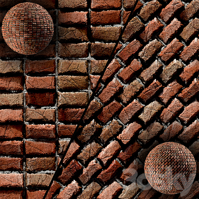 Brick-Collection-vol-02 3DSMax File - thumbnail 1