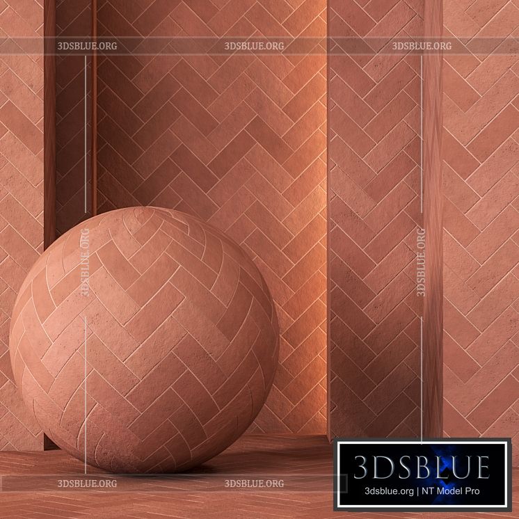 Brick Texture 4K Texture – Seamless 3DS Max - thumbnail 3