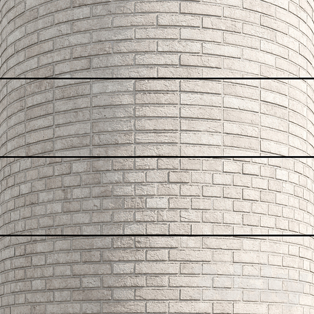 Brick White 3ds Max - thumbnail 1