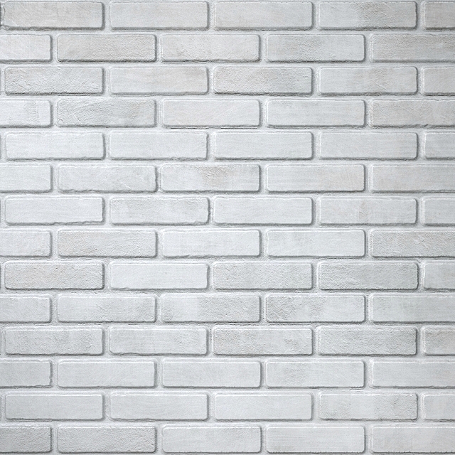 Brick white masonry 3ds Max - thumbnail 3