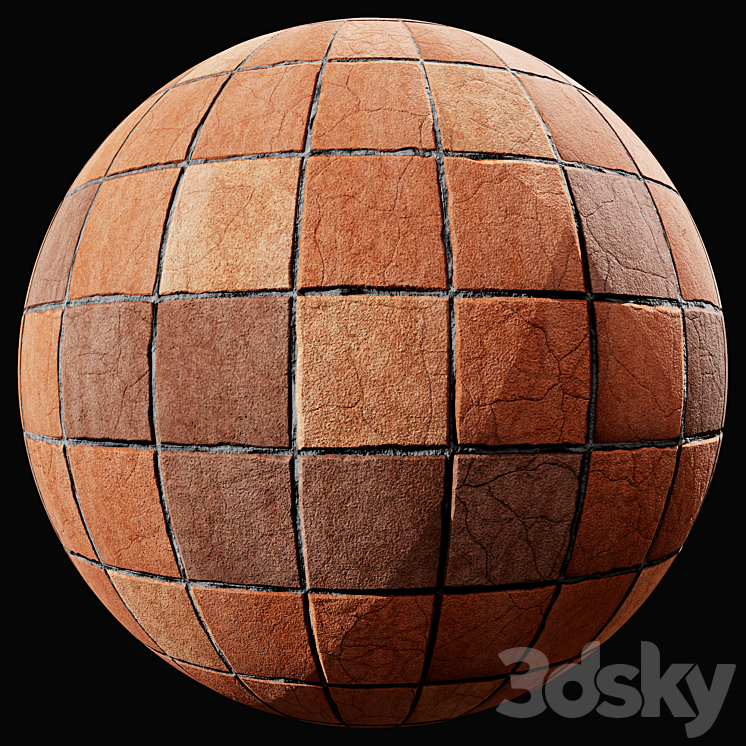 Brick05_2K Texture 3DS Max Model - thumbnail 1