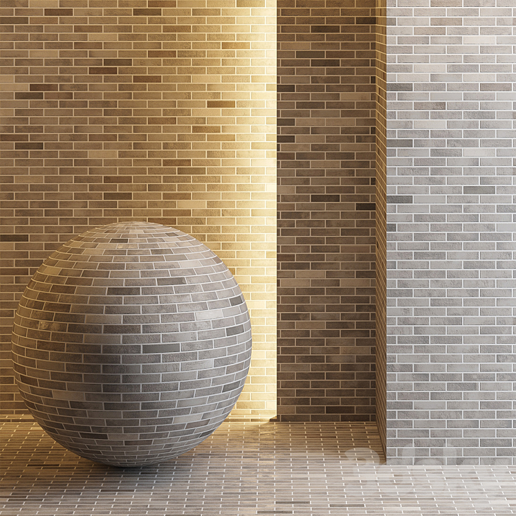 Brick_biege 3DS Max - thumbnail 1