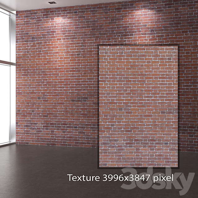 Brickwork 111 3DSMax File - thumbnail 2