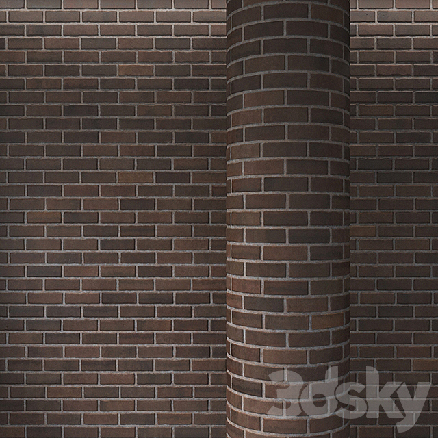 Brickwork 3ds Max - thumbnail 1