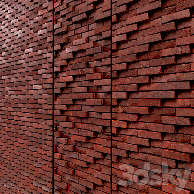 Lattice Brick-07-2K-PBR 3ds Max - thumbnail 1