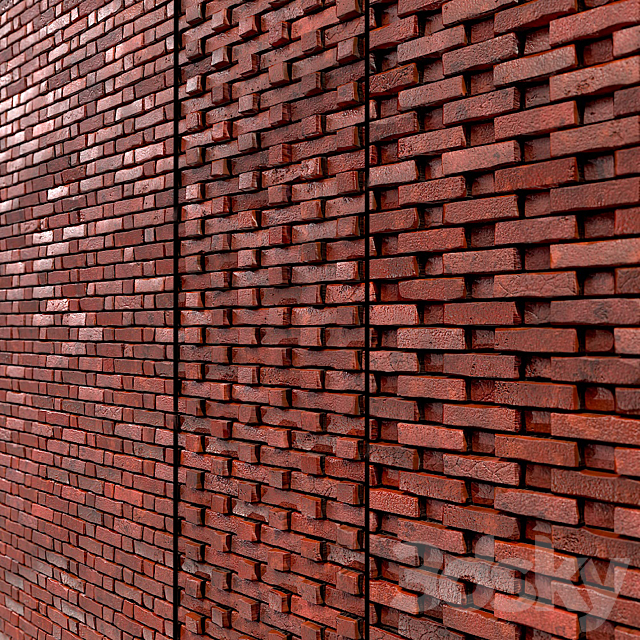 Lattice Brick-10-2K-PBR 3ds Max - thumbnail 1