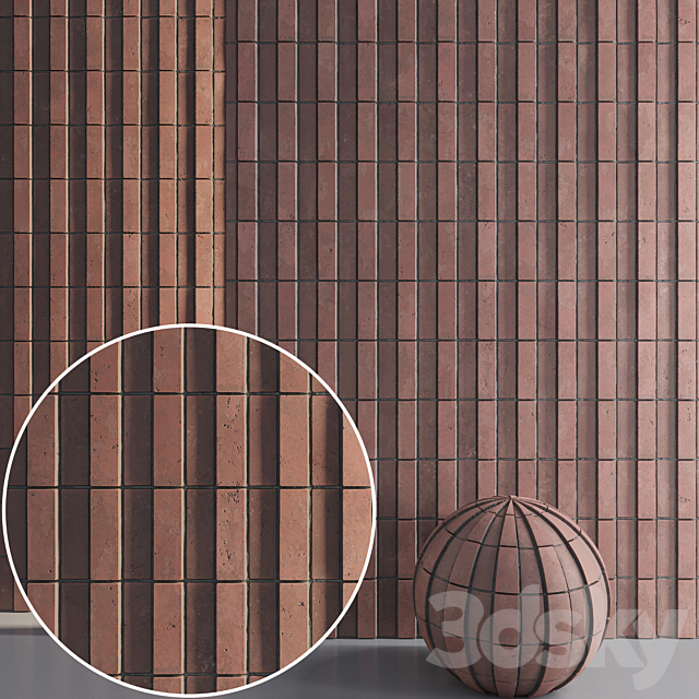 MRF Bricks Set12 3DS Max Model - thumbnail 4