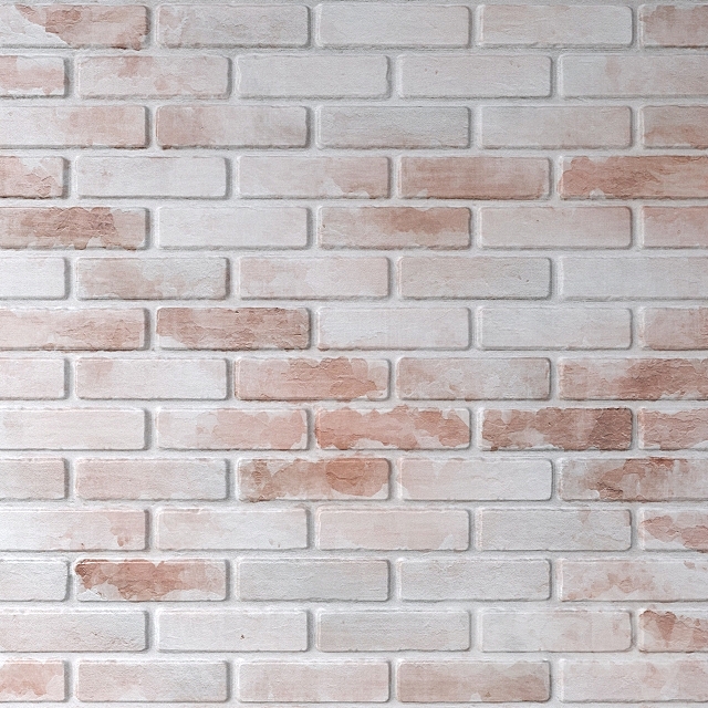 Painted brick 3DS Max Model - thumbnail 3