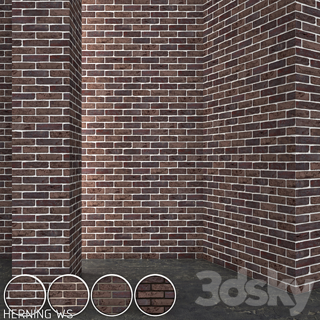 Vandersanden Brick Herning WS 3ds Max - thumbnail 1