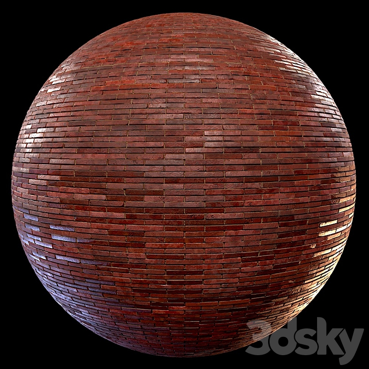 Wall Brick Design-12-PBR 3DS Max - thumbnail 1