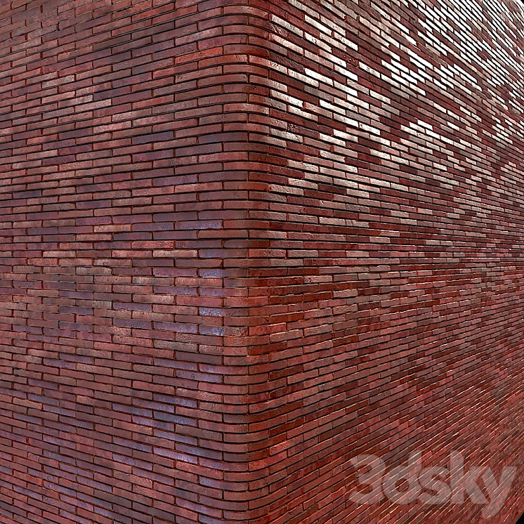 Wall Brick Design-12-PBR 3DS Max - thumbnail 2