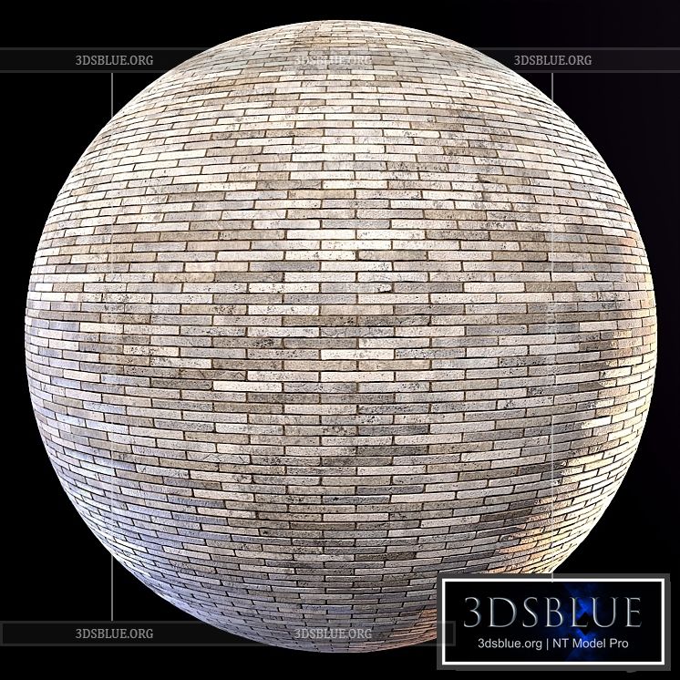 Wall Brick Design-18-2K-PBR 3DS Max - thumbnail 3