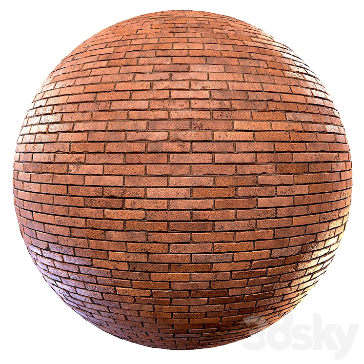 Wall Brick Design-36-2K-PBR 3DS Max Model - thumbnail 1