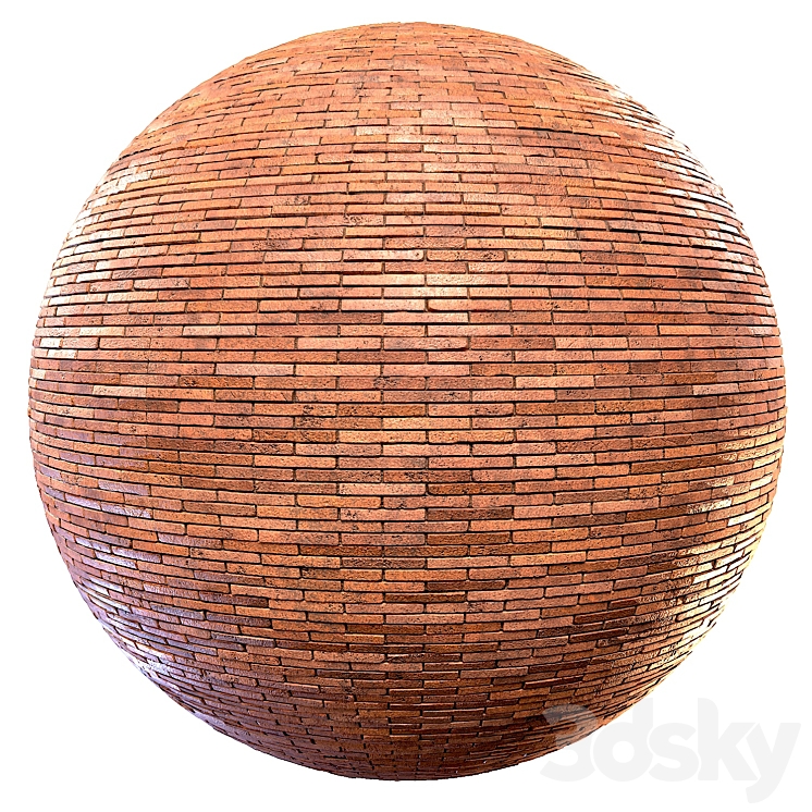 Wall Brick Design-41-2K-PBR 3DS Max Model - thumbnail 1