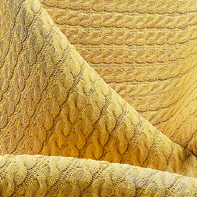 Collection of knitted fabrics 3DSMax File - thumbnail 3