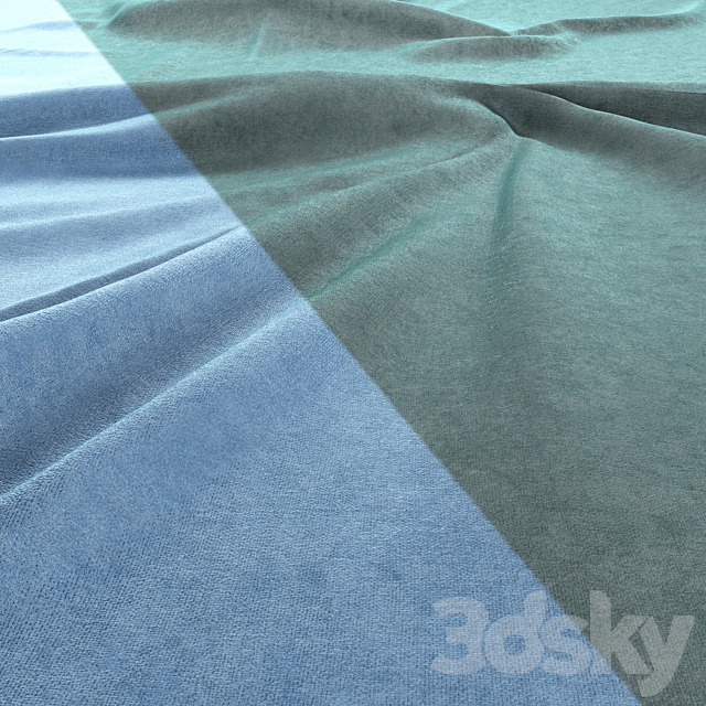 Fabric – Velvet 001 – 8K Material 3DS Max Model - thumbnail 3