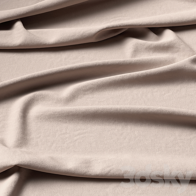 Material set 2 Linen 3ds Max - thumbnail 3