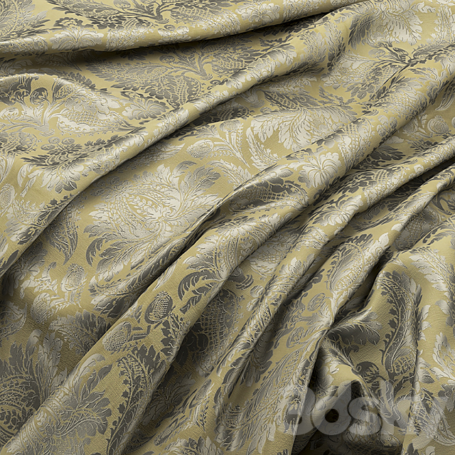 Zofany collection MALMAISON DAMASK 3DS Max Model - thumbnail 3