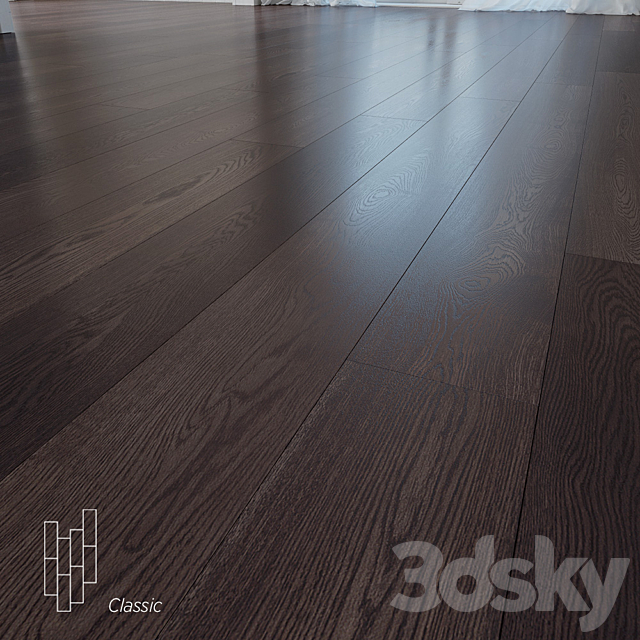 Banyor oak floor 3ds Max - thumbnail 1