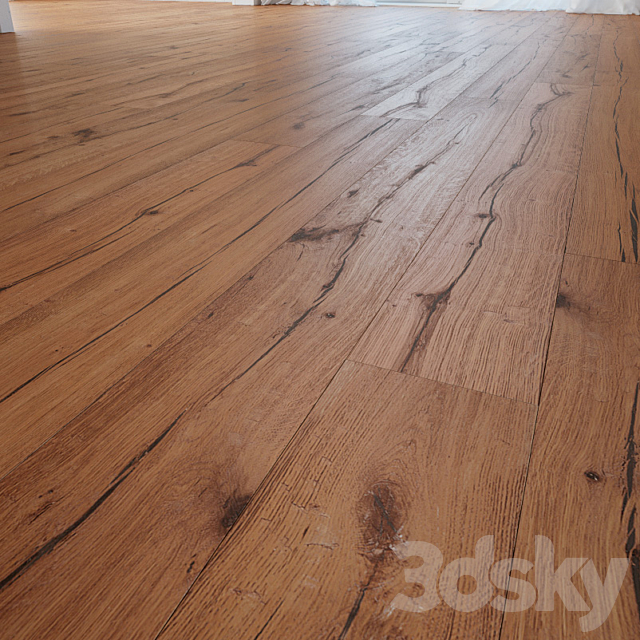 Barbados Wooden Oak Floor 3DSMax File - thumbnail 1