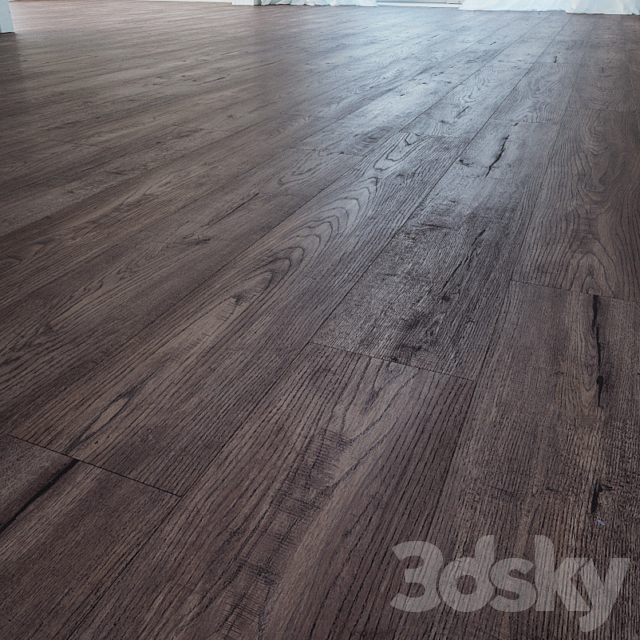 Barcelona Wooden Oak Floor 3DSMax File - thumbnail 1