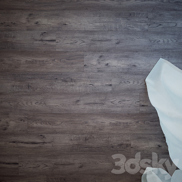 Barcelona Wooden Oak Floor 3DSMax File - thumbnail 2