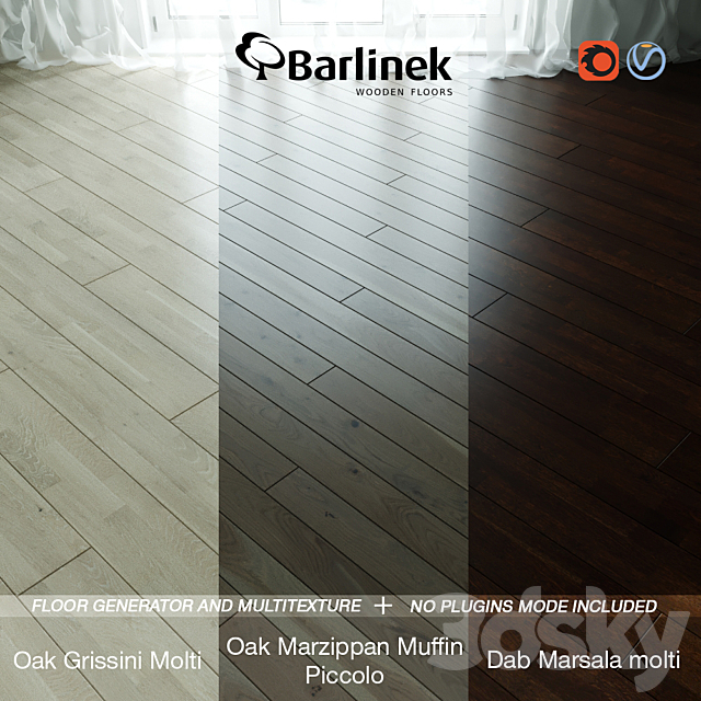 Barlinek Floors Vol.35 3DSMax File - thumbnail 1