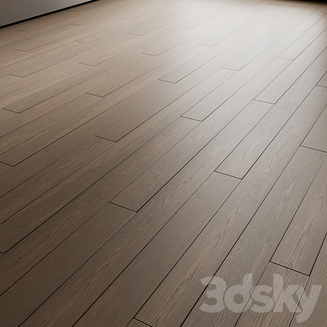 Boen parquet board wood flooring 3DS Max Model - thumbnail 5