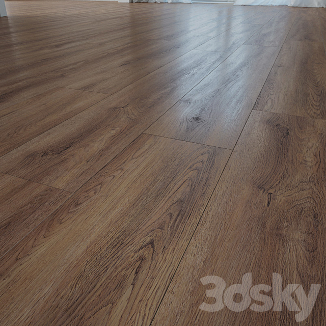 Bourbon Wooden Oak Floor 3DSMax File - thumbnail 1