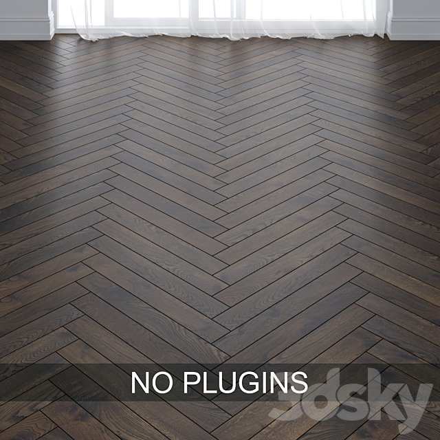 Buckingham Parquet by FB Hout in 3 types 3DS Max Model - thumbnail 2