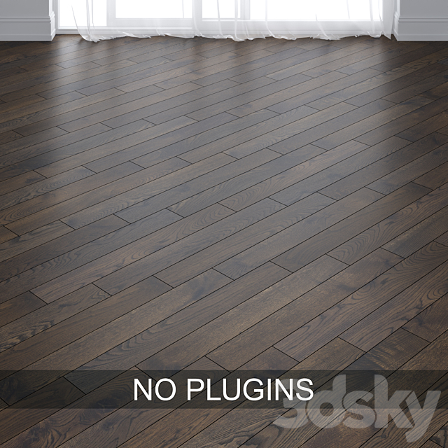 Buckingham Parquet by FB Hout in 3 types 3DS Max Model - thumbnail 3