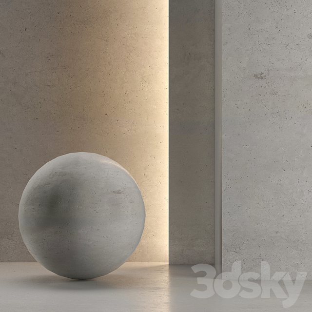 Concrete 3DSMax File - thumbnail 1