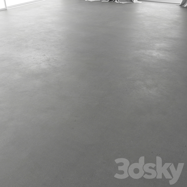 Concrete floor 3ds Max - thumbnail 1